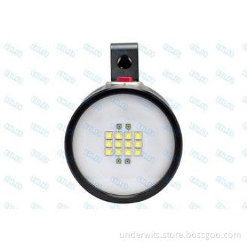 Red / UV Light DG70W Rechargeable Dive Torch 6500 Lumen Wit